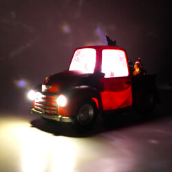 Dekoratif Yılbaşı Süslemeli Kamyonet - 3