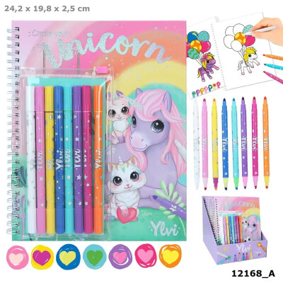 Ylvi Colouring Book With Pen Set 412168 - Ylvi