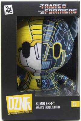 Yume Toys Dznr Peluş Transformers - Bumblebee Toy-0025 - 5