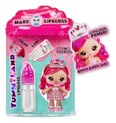 Yummiland Bianca Bubblegum Bebeği ve Dudak Parlatıcısı - 1