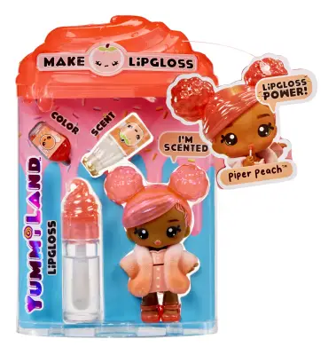 Yummiland Piper Peach Bebeği ve Dudak Parlatıcısı - 1