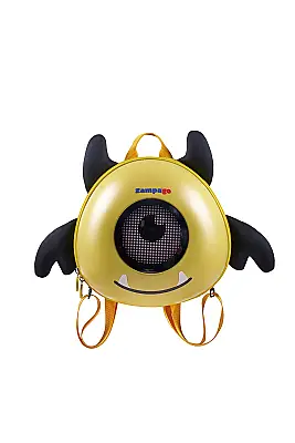 Zampago Angel Eye Led Işıklı Çocuk Sırt Çantası-Sarı ZG-KID2-Y - 1