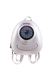 Zampago Big Eye Led Işıklı Çocuk Sırt Çantası-Beyaz ZG-KID1-W - 2