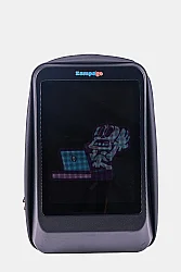 Zampago Glow Led Ekranlı Sırt Çantası-Siyah ZG-T4-B - ZampaGo