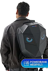 Zampago LED SE Göz Maskeli Akıllı Sırt Çantası ZG-IMSE-B - 7
