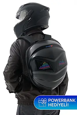 Zampago Knight Led Işıklı Sırt Çantası ZG-KN1-B - 7