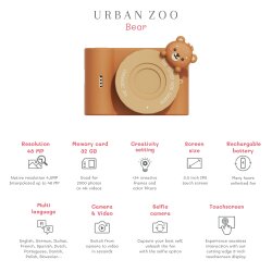 Zoo Family Bear C5 Dijital Kamera ve Fotoğraf Makinesi - 7