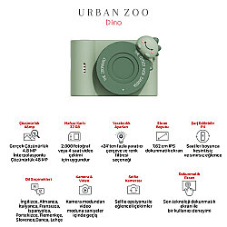 Zoo Family Dino Green C5 Dijital Kamera ve Fotoğraf Makinesi - 8
