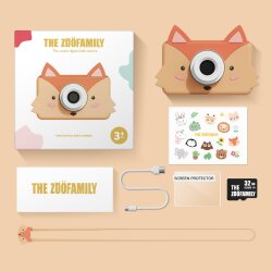 Zoo Family Fox C1 Dijital Kamera ve Fotoğraf Makinesi - 5