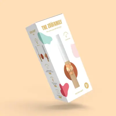 Zoo Light Fox Çok Amaçlı Çocuk Gece Lambası - ZL1F - 4