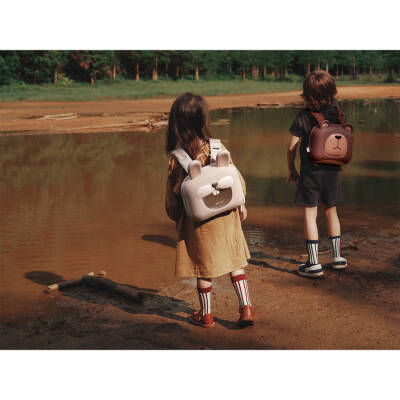 Zoyzoıı Forest Serisi Cute Big Brown Bear Sırt Çantası B01002 - 4